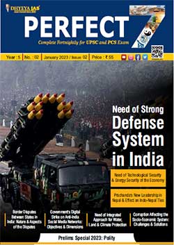 (Download) Dhyeya IAS Perfect - 7 Fortnightly Magazine - January 2023 (Issue - 2)