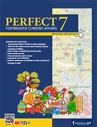 (Download) Dhyeya IAS Perfect - 7 Fortnightly Magazine - November 2021 (Issue - 2)