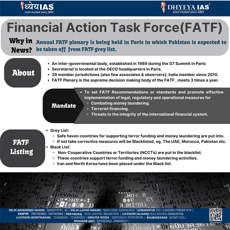 Info-paedia : Financial Action Task Force (FATF)